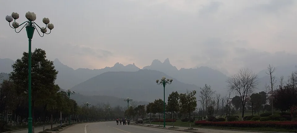 池州九华山景观